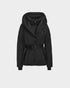RUDSAK Belted Short Down Puffer Jacket Womens Apparel